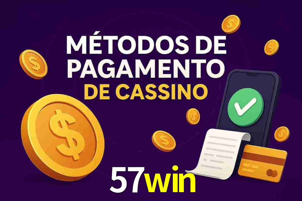Métodos de Pagamento no 57win